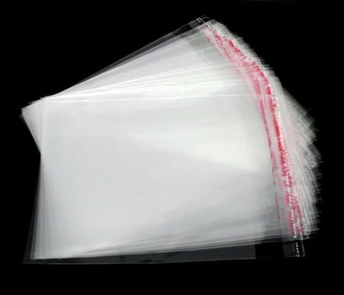 200 Count Self Sealing Plastic Shipping Storage Bags 4.5 x 3.5 inches