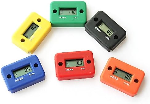 Inductive Hour Meter for Marine ATV Motorcycle Dirt Ski Waterproof