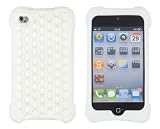 White Textured Silicone Grip (4th Generation)