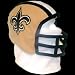 NFL Ultimate Fan Helmet Hats: New Orleans Saints - Size Youth