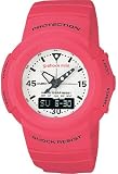 Pink Resin G-Shock Mini Analog Digital White Dial