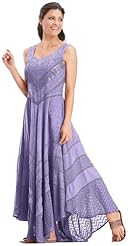 A-line Flutter Full-Skirt Lace  Dress