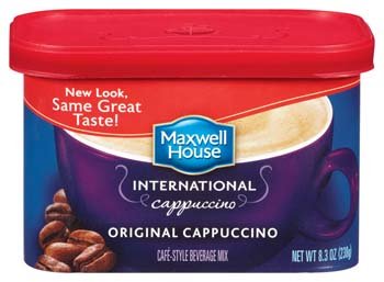 Maxwell House International Original Cappuccino (438810) 8.3 oz (Pack of 8)