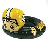 Pack of 3 NFL Green Bay Packers Mascot Toddler Swimming Pool Inner Tubes