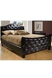 Carnigan Tufted Bed Queen Dark Brown