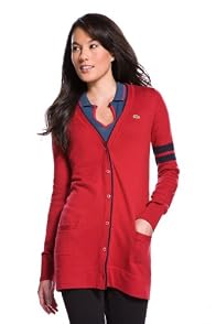 Long Sleeve Cotton Cashmere Striped Armband Cardigan Sweater