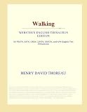 Walking (Websters English Thesaurus Edition)