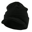Beanie Visored-Black