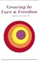 Growing in Love and Freedom: Personal Experiences of Counseling and Spiritual Direction
