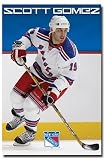 NEW YORK RANGERS SCOTT GOMEZ NHL 22.5X34 POSTER 4671
