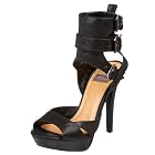 N.Y.L.A. Women's Velvey Strappy Platform Sandal
