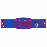 MLB Chicago Cubs 4.5-by-17 Sign