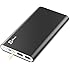Power Bank, JETech 10,000mAh 2-Output Portable External Power Bank Battery Charger Pack for iPhone 6/5/4, iPad, iPod, Samsung Devices, Smart Phones, Tablet PCs - Black