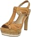 FRYE Women's Kara Trapunto T-Strap Sandal