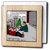 Vintage Wine - 6 Inch Tile Napkin Holder