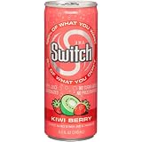 The Switch Carbonated Juice, Kiwi Berry, 8-Ounce Cans (Pack of 24)