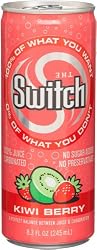 The Switch Carbonated Juice, Kiwi Berry, 8-Ounce Cans (Pack of 24)