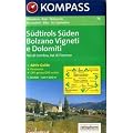 S�dtirols S�den, Bolzano Vignetei e Dolomiti, Val di Cembra, Val di Fiemme: Wandern / Rad / Skitouren. Escursioni / Bike / Sci alpinismo. Panorama, GPS-genau. 1:50.000
