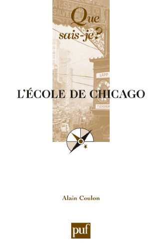 L'École de Chicago