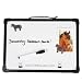 Stalltafel MAGNETIC incl. Stift und Magnetpferde weiss
