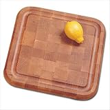 Square Reversible End Grain Block with Groove [Set of 3] by 