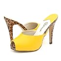CutesyGirl Mimi Heels Yellow