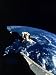 Astronaut Edward White Walking in Space, Tethered to Gemini Iv Premium Photographic P...