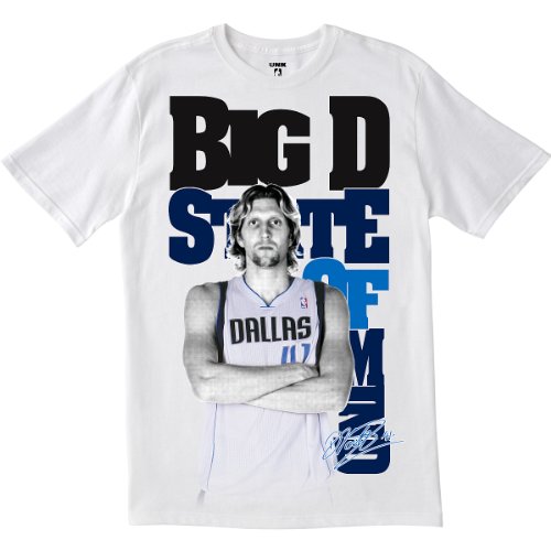 Unk Dallas Mavericks Dirk Nowitzki State Of Mind T-Shirt Large