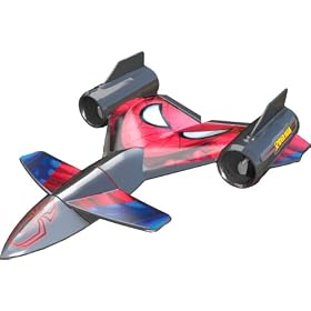 Silverlit Spider Man Thunder Jet 2-Channel Radio Control Aeroplane (One Style and Frequency only)