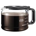 Universal Replacement Traditional Pause & Serve 12-cup Glass Coffee Carafe - Black