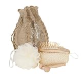 Set de bain en jute 4 pièces. BE35