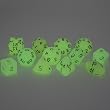 GameScience Green Glow 12 Dice Set