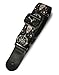 Paper Jamz Guitar Straps - Skull and Compass