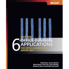 6 Microsoft Office Business Applications For Office Sharepoint Server 2007