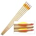 Wooden Trainer Arrow - 27" Long - set of 5