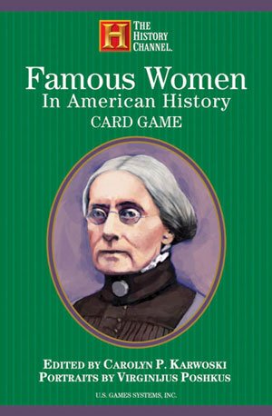 Childrens Toyshop  Toys : Famous Women in American History Card Game (History Channel)