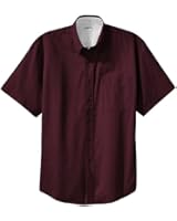 Men's Short Sleeve Wrinkle Resistant Easy Care Shirts in 32 Colors. Sizes XS-6XL
