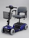 ActiveCare Medical SPITFIRE4-BL Spitfire 1410 4-Wheel Transportable Scooter - Sports Blue