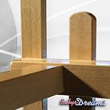 Babys-Dreams Hörnerrodel 120cm + Zugleine Schlitten Holzschlitten Kinderschlitten NEU -