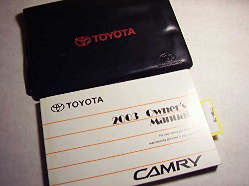 2003 toyota camry owners manual