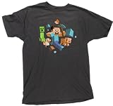 Minecraft Run Away! Glow in the Dark T-Shirt