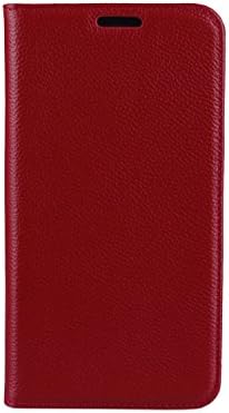Trends Power Huawei P7 Ascend Case Genuine Leather Hard Case with Flip Stand Cover for Huawei Ascend P7 (Red)