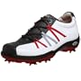 ECCO Women's Casual Pitch Ribbon Golf Shoe,Titanium/White/Berry,41 EU (US Women's 10-10.5 M)