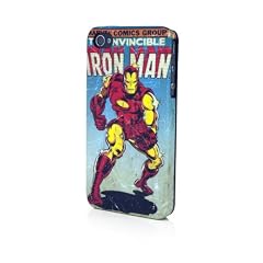 PDP IP-1411 Marvel Iron Man Bling Hardcover Schutzh�lle f�r Apple iPhone 4/4s