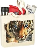 Old Blue Eyes Tiger Tote Bag