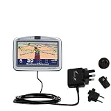 International Wall / AC Charger for the TomTom Go 710 - Gomadic Brand w/ TipExchange Technology
