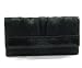 AUTHENTIC COACH SOHO PLEATED SIGNATURE CHECKBOOK WALLET (Black)