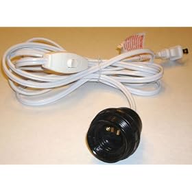 Paper Lantern Power Cord 9.75' Length by Just Artifacts