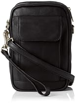 David King & Co. Male Bag with Organizer Inside, Black, One Size
