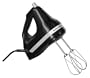 Factory Reconditioned KitchenAid RRKHM7OB 7-Speed Artisan Hand Mixer, Onyx Black